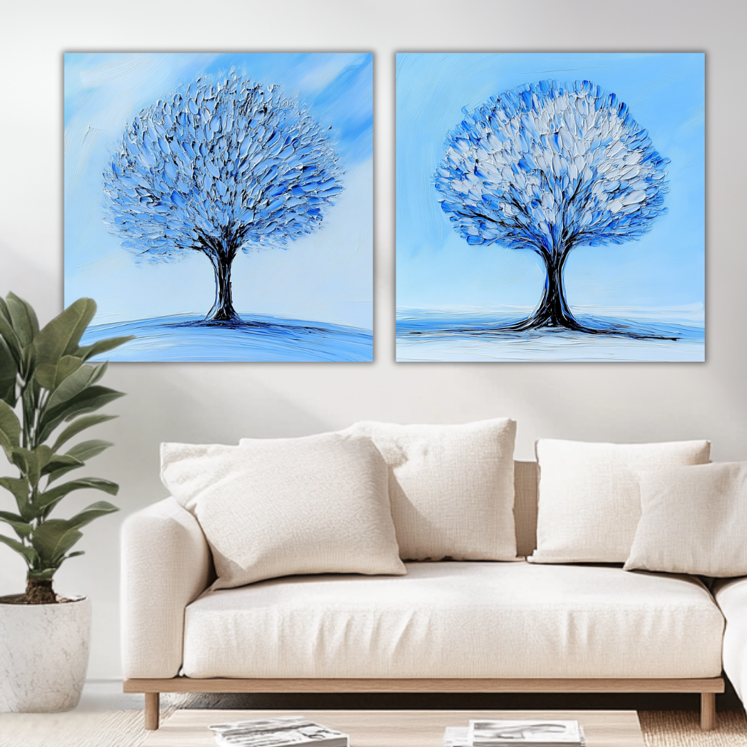 Tango of Frosted Blues