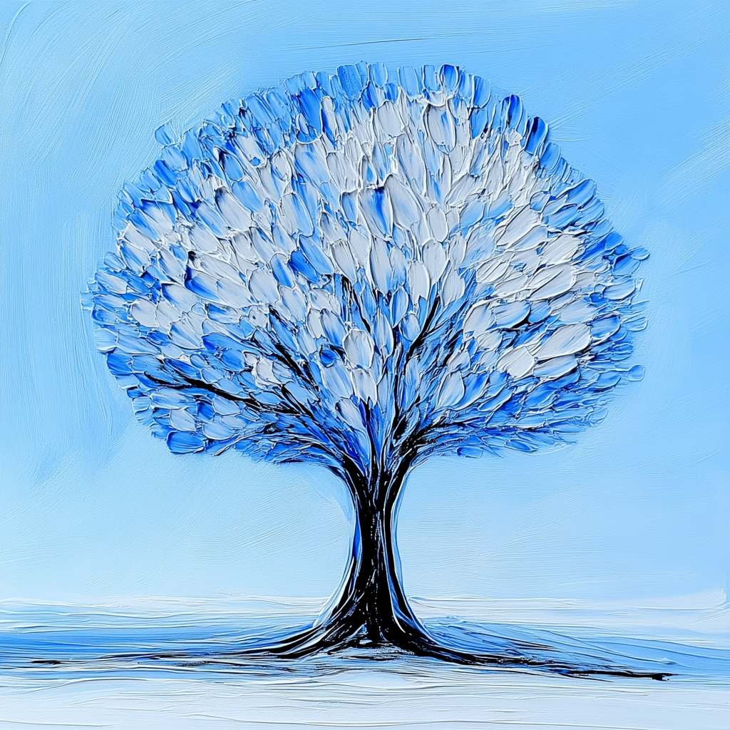 Tango of Frosted Blues