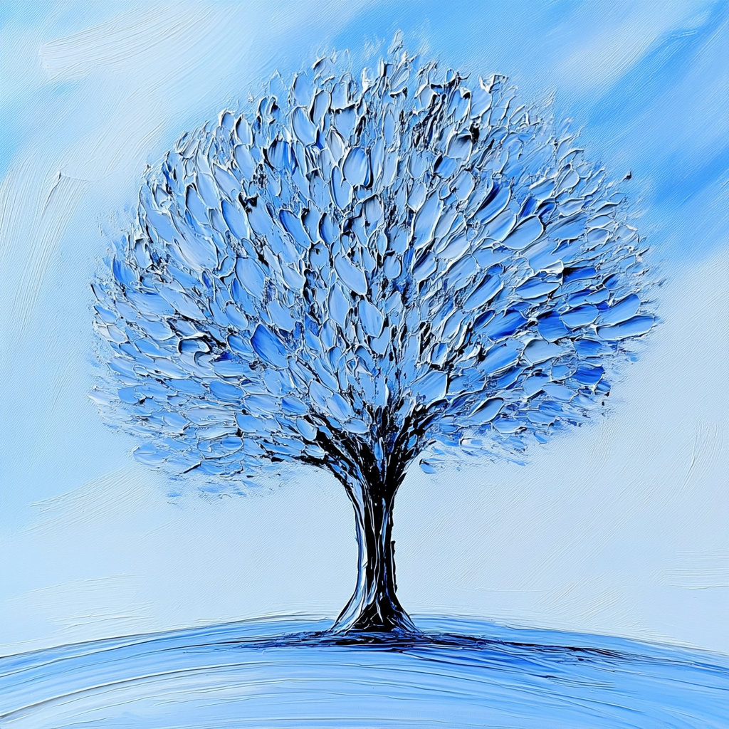 Tango of Frosted Blues